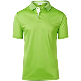 Mens Tournament Golf Shirt - LIME - 4XL