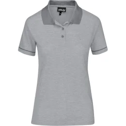 Ladies Verge Golf Shirt - Light Grey - 3XL