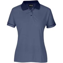 Ladies Verge Golf Shirt - NAVY - S