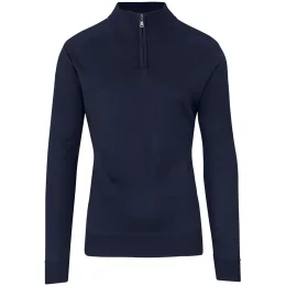 Mens 1/4 Zip Waverley Jersey - NAVY - M