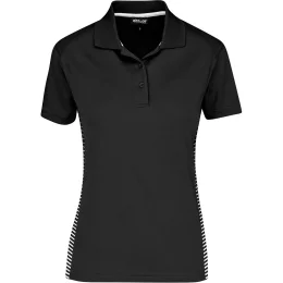 Ladies Zeus Golf Shirt - BLACK - S