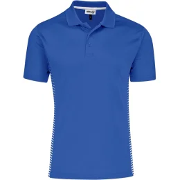 Mens Zeus Golf Shirt - BLUE - 4XL