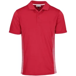 Mens Zeus Golf Shirt - RED - 3XL