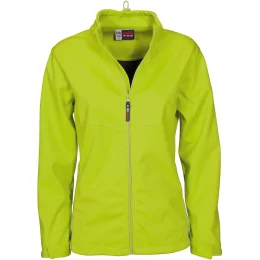 Ladies Cromwell Softshell Jacket - LIME - 3XL