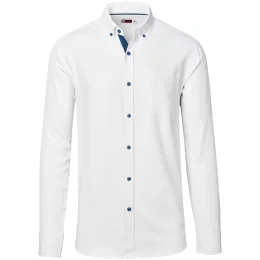 Mens Long Sleeve Casablanca Shirt - NAVY - XL