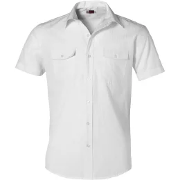 Mens Short Sleeve Bayport Shirt - WHITE - L
