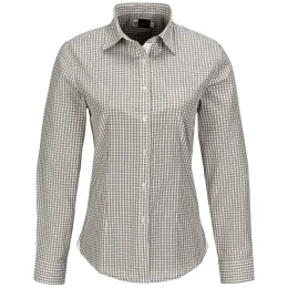 Ladies Long Sleeve Kenton Shirt - KHAKI - 4XL