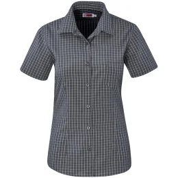 Ladies Short Sleeve Aston Shirt - GREY - L