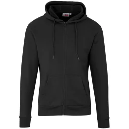 Mens Bravo Hooded Sweater - BLACK - 5XL