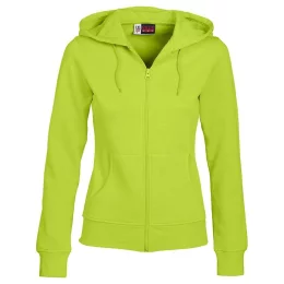 Ladies Bravo Hooded Sweater - LIME - 3XL