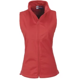 Ladies Cromwell Softshell Bodywarmer - RED - M