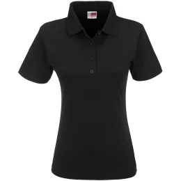 Ladies Cardinal Golf Shirt - BLACK - M