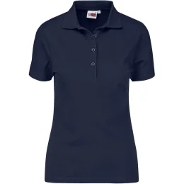 Ladies Cardinal Golf Shirt - NAVY - L