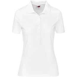 Ladies Cardinal Golf Shirt - WHITE - 3XL