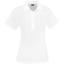 Ladies Elemental Golf Shirt - WHITE - 3XL