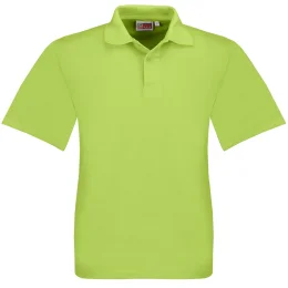 Kids Elemental Golf Shirt - LIME - 4