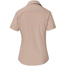 Ladies Short Sleeve Wildstone Shirt - STONE - L