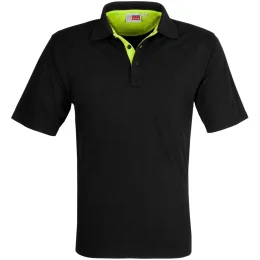 Mens Solo Golf Shirt - LIME - L