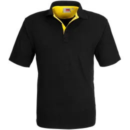 Mens Solo Golf Shirt - YELLOW - M