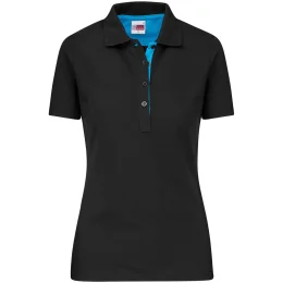 Ladies Solo Golf Shirt - AQUA - 3XL