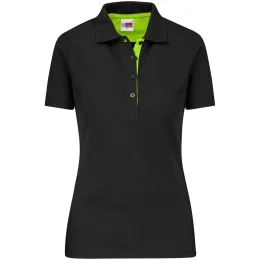 Ladies Solo Golf Shirt - LIME - XL
