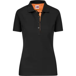 Ladies Solo Golf Shirt - ORANGE - XL