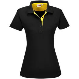 Ladies Solo Golf Shirt - YELLOW - 4XL