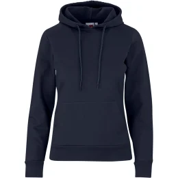 Ladies Omega Hooded Sweater - NAVY - M