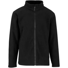 Mens Yukon Micro Fleece Jacket - BLACK - 4XL