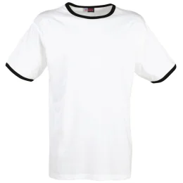 Mens Adelaide Contrast T-Shirt - BLACK - S