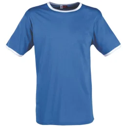 Mens Adelaide Contrast T-Shirt - LIGHT BLUE - 4XL