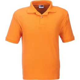 Mens Boston Golf Shirt - ORANGE - 5XL