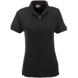 Ladies Boston Golf Shirt - BLACK - S