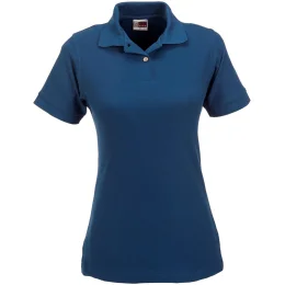 Ladies Boston Golf Shirt - BLUE - M