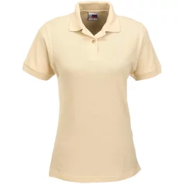 Ladies Boston Golf Shirt - KHAKI - M