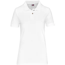 Ladies Boston Golf Shirt - WHITE - 4XL