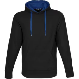 Mens Solo Hooded Sweater - BLUE - S