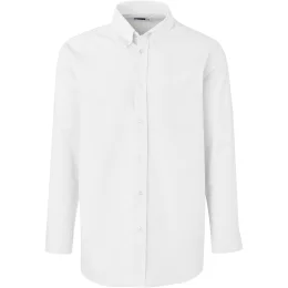 Mens Long Sleeve Aspen Shirt - WHITE - 3XL