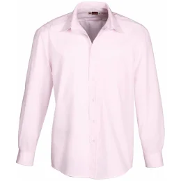Mens Long Sleeve Washington Shirt - PINK - 3XL