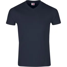 Mens Super Club 165 V-Neck T-Shirt - NAVY - 2XL