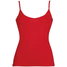 Ladies Lanai Spaghetti Top - RED - L