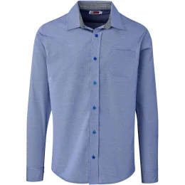 Mens Long Sleeve Coventry Shirt - ROYAL BLUE - S