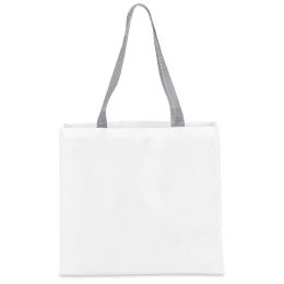 Hoppla Footloose Recycled PET Stitch-Bond Shopper - GREY