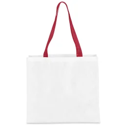 Hoppla Footloose Recycled PET Stitch-Bond Shopper - RED