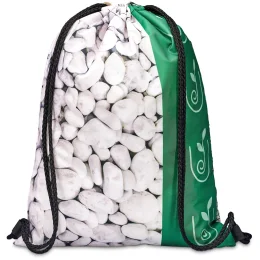 Hoppla Credo Drawstring Bag - BLACK