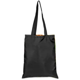 Hoppla Mall Shopper With Front Panel - BLACK