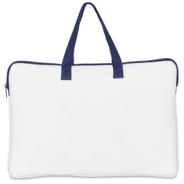 Hoppla Cloud Neoprene Laptop Sleeve with Handles – 15 -16 inch - NAVY