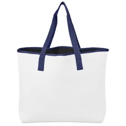 Hoppla Boulders Neoprene Beach Bag - NAVY