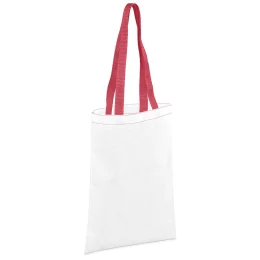 Hoppla Eden Recycled PET Stitch-Bond Shopper - RED
