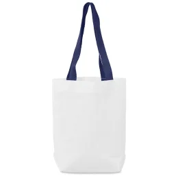 Hoppla Bayside Recycled PET Stitch-Bond Shopper - NAVY